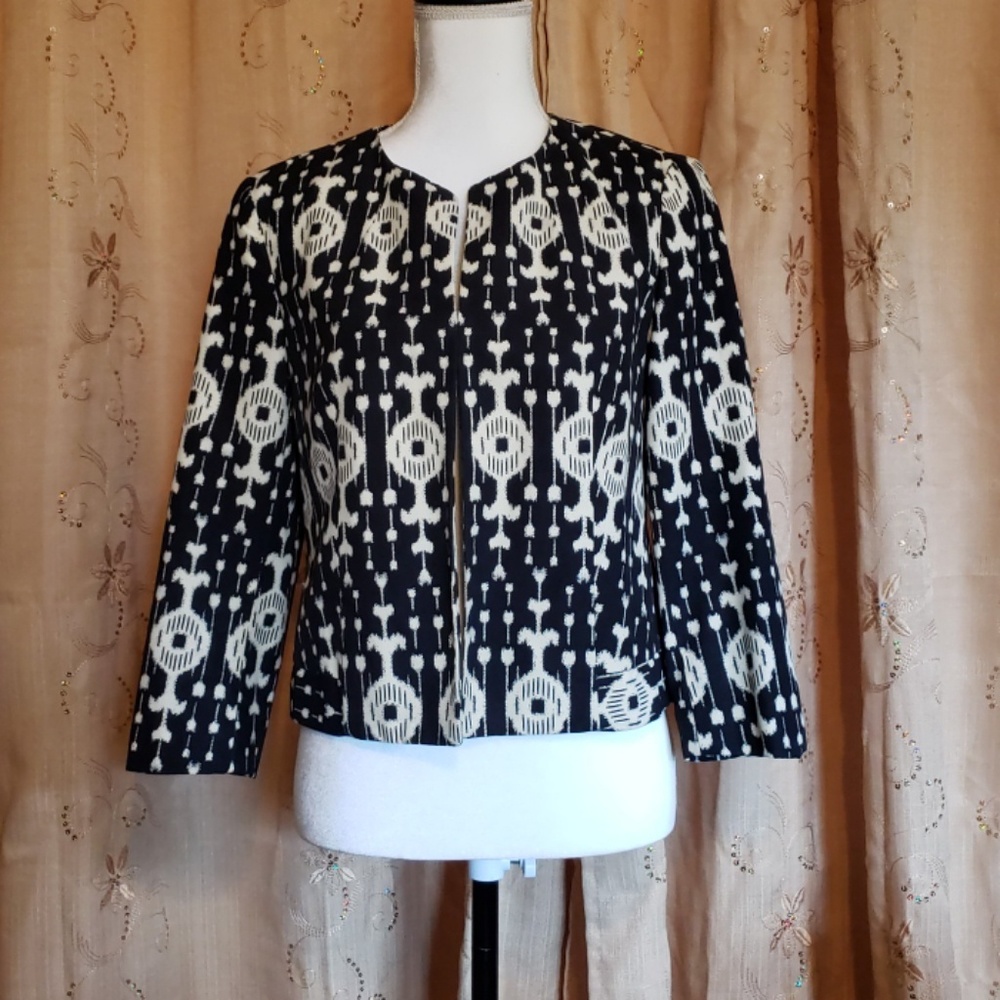 Banana Republic Black pattern jacket